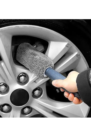 Oto Araç Jant Temizleme Fırçası Mikrofiber Jant Temizlik Fırçası