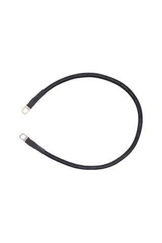 Moly Yunboo 150a Bakır Akü Kablosu Seti - 60cm, Siyah & Kırmızı, 2 Adet 4awg 25mm²