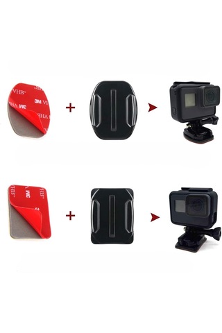 Fimtech Aksiyon Kamera Aparatları 20 Parça Aksesuar Siyah