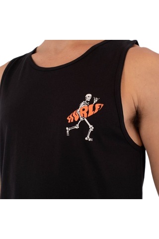 Hurley Hurley Tank Printing Press Flamengue Erkek Siyah Tank Top 001