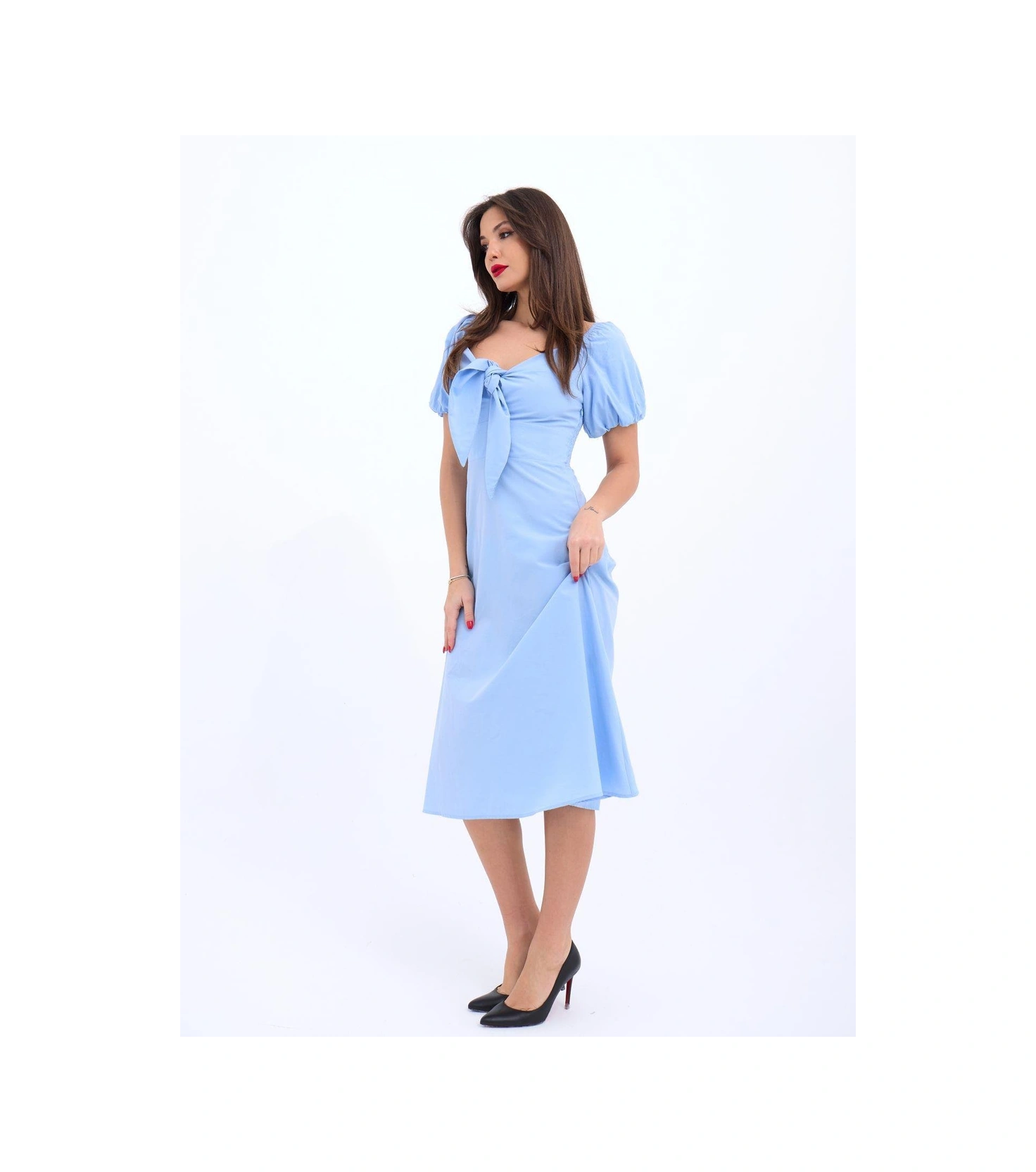 Buğrahayalin 5948 Elbise-mavi