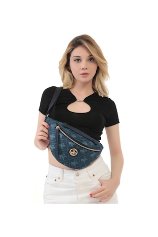 Beverly Hills Polo Club Kadın Bel Çantası 05bhpc8034 Denim