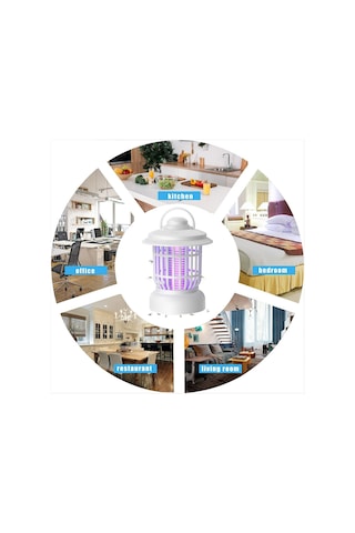 Xurunkeji Elektrikli Sivrisinek Tuzağı Açık Hava Taşınabilir Sivrisinek Kontrol Lambası Usb Şarjlı Sivrisinek Kovucu İç Ve Dış Mekan Kullanımı İçin