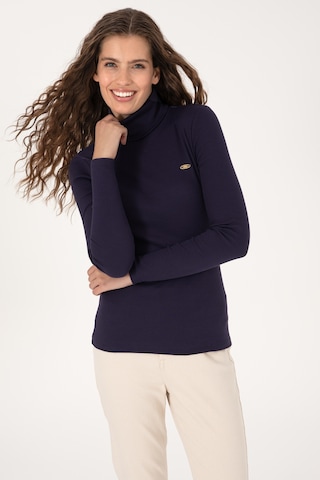 U.S. Polo Assn. Kadın Mürdüm Balıkçı Yaka Sweatshırt 50313430-VR074