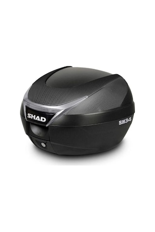 Motosiklet Arka Çanta Shad Sh34 Karbon 34 Litre Motor Arka Çanta