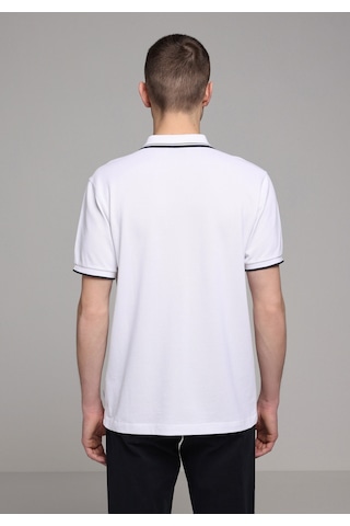 Colin's Colins Regular Fit Polo Yaka Düz Erkek Beyaz Kısa Kol Tişört Cl1080027 Q1.v2 Wht