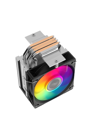 Sama X40l, Black, 1x100mm Argb Fan, Kule Tipi Hava Soğutma, 4 Adet Gelişmiş Kompozit Isı Borusu, Cpu Fan Amd Ve Int Tek Renk