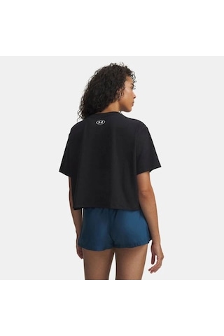Under Armour Rival Boxy Solid Kadın Tişört C-und011064b30001 Siyah