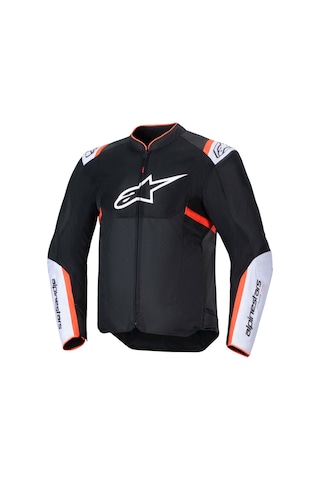Alpinestars T-sps Air V2 Korumalı Motosiklet Montu Siyah Beyaz Kırmızı