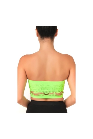 Yeşil Mı Emay 4050 Double Örgü Toparlayıcı Straplez Büstiyer Yeşil