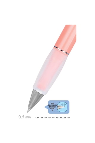 Serve Deep Mekanik Uçlu Kalem Toprak Tonları 0.5 Mm Mercan