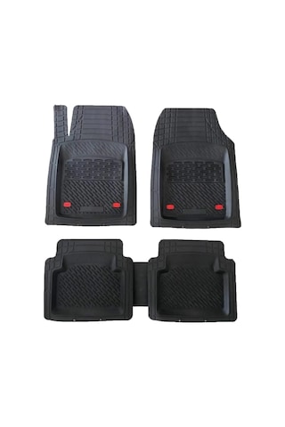 Volkswagen Polo 6r 2013 Uyumlu 4 Cm Derin Havuzlu 5 Parça Set 3d Paspas Takımı Siyah