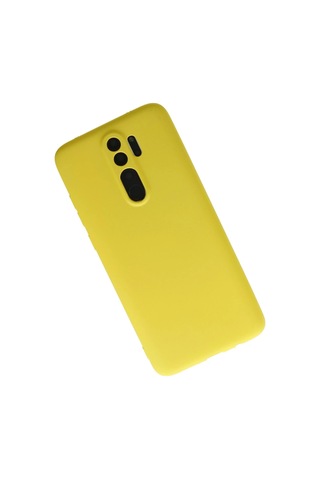 Gld-spt- Newface Xiaomi Redmi Note 8 Pro Kılıf First Silikon - Sarı