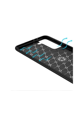 Samsung Uyumlu Galaxy S21 Plus Kilif Yüzüklü Magnetli Ravel Case 392473447