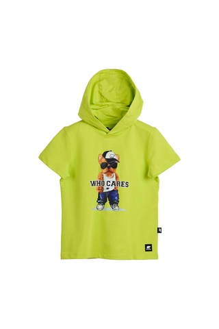 Bad Bear Mood Hoodie Çocuk Sweatshirt-3745 Sulphur Sarı