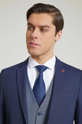 D's Damat Slim Fit Lacivert Armürlü Takim Elbise Kombinli 3efy5kmbn0571 Lacivert