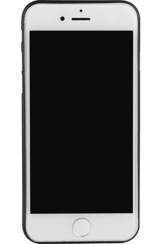 Apple Uyumlu iPhone 7 Kılıf Zore 1.Kalite Pp Silikon-Transparan Siyah