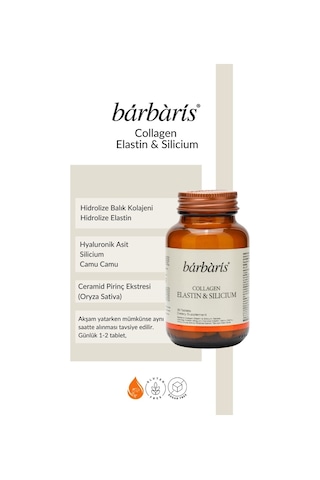 Barbaris Collagen Elastın & Sılıcıum 30 Tablets