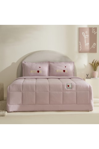 Karaca Home With Love Çift Kişilik Comfort Set Pembe