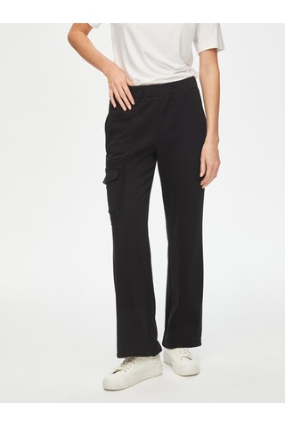 Kendinden Jakarlı Garnili Eşofman Alt 69245 U6924510 Siyah