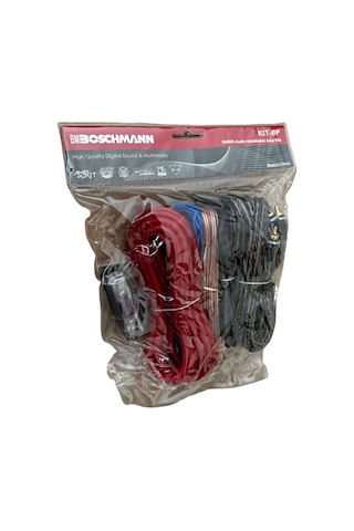 Mgx-8ga Manessa Bakır Kalitesi Oto Tesisat Kablosu Seti