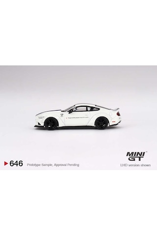 Mini Gt Ford Mustang Gt Lb-works White - 646