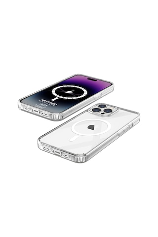 Buff Apple Uyumlu iPhone 14 Pro Max Magsafe Air Hybrid Kilif 554495755