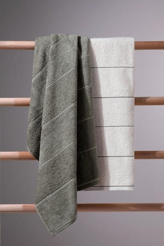 Carmine Bath Olive - Ekstra Yumusak, Modern %100 Pamuk 70X140Cm.