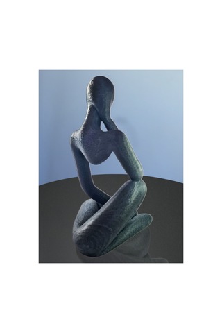 Eselya3d Düşünen Modern Figür,biblo,heykel-20cm