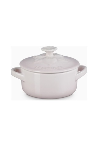 Le Creuset Jardin Mini Lüks Seramik Sunum Kabı Servis Tabakları Shell Pink 3