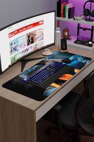 Pulp Fiction Ucuz Roman Tarantino V1 90x40 Xxl Gaming Kauçuk Kaymaz Taban Mouse Pad Fare Altlığı