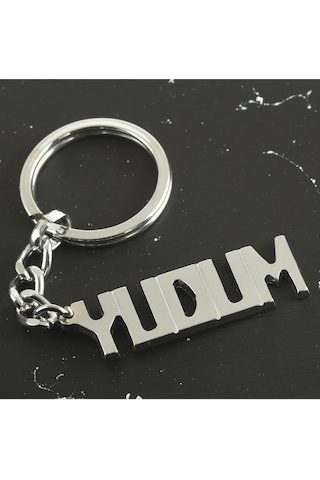 Yudum - 109 - - Csmo-tex - İsimli Anahtarlık- Çok Renkli