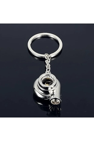Metal Turbo Figürlü Oto Anahtarlık