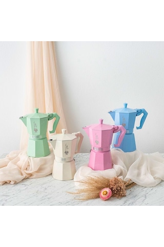 Bialetti Moka Express Excl. Yeşil 6 Cup
