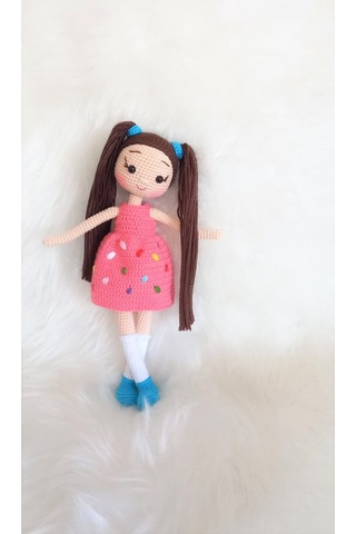Sofia Bebek Amigurumi Organik Oyuncak