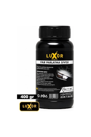 Luxor Kimya Far Parlatıcı Far Temizleme Far Parlatma 400 GR Luxor Kimya Far Parlatıcı Far Temizleme Far Parlatma 400 GR