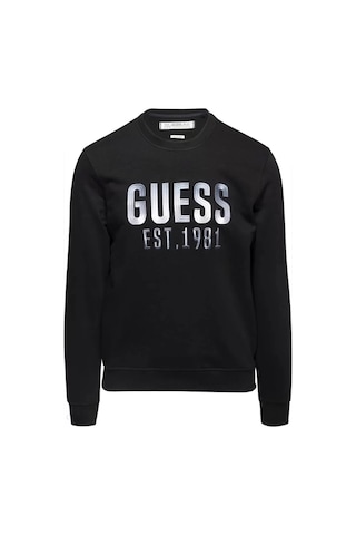 Guess Erkek Siyah Sweatshirt Siyah