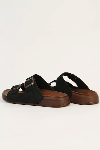Pierre Cardin Pc7411 Ortopedik Terlik Siyah