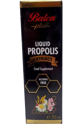 Balen Plus + Alkolsüz Sıvı Saf Propolis Ekstraktı 30ml