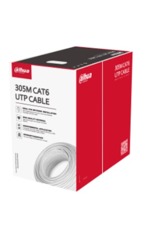 Dahua Dh-pfm923ı-6un-c-white Utp Cat6 Lszh Cpr E Cable Dahua Dh-pfm923ı-6un-c-white Utp Cat6 Lszh Cpr E Cable