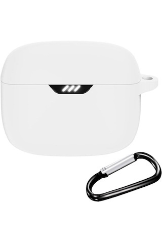 Jbl Wave Beam 2 Soft Mat Silikon Kılıf + Kanca Ürün Kulaklık Değildir Beyaz