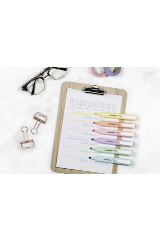 Stabılo Swing Cool Pastel - Fosforlu Kalem - Sarı Genel