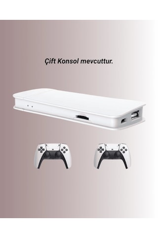 Mey İthalat 4k Destekli Bluetooth Retro Oyun Konsolu M15 Modeli
