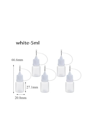 5/10/20/30/50/100ml Yeniden Kullanılabilir İğne Ucu Tutkal