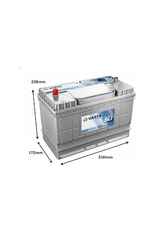 Varta Promotive Black H17 12 V 105 Ah 800CCA Akü