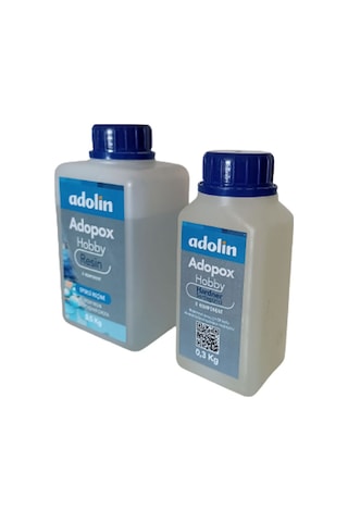 Adopox Hobby Epoksi Şeffaf Reçine (0.3Kg+0.5Kg)