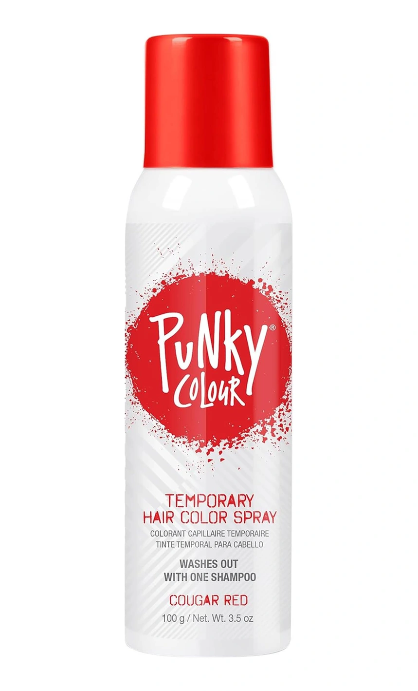 Punky Colour Geçici Renklendirici Saç Spreyi Cougar Red 100gr