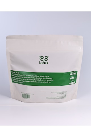 Kenya Sl28 Çekirdek Kahve 250 Gr , %100 Arabica Çekirdek Kahve