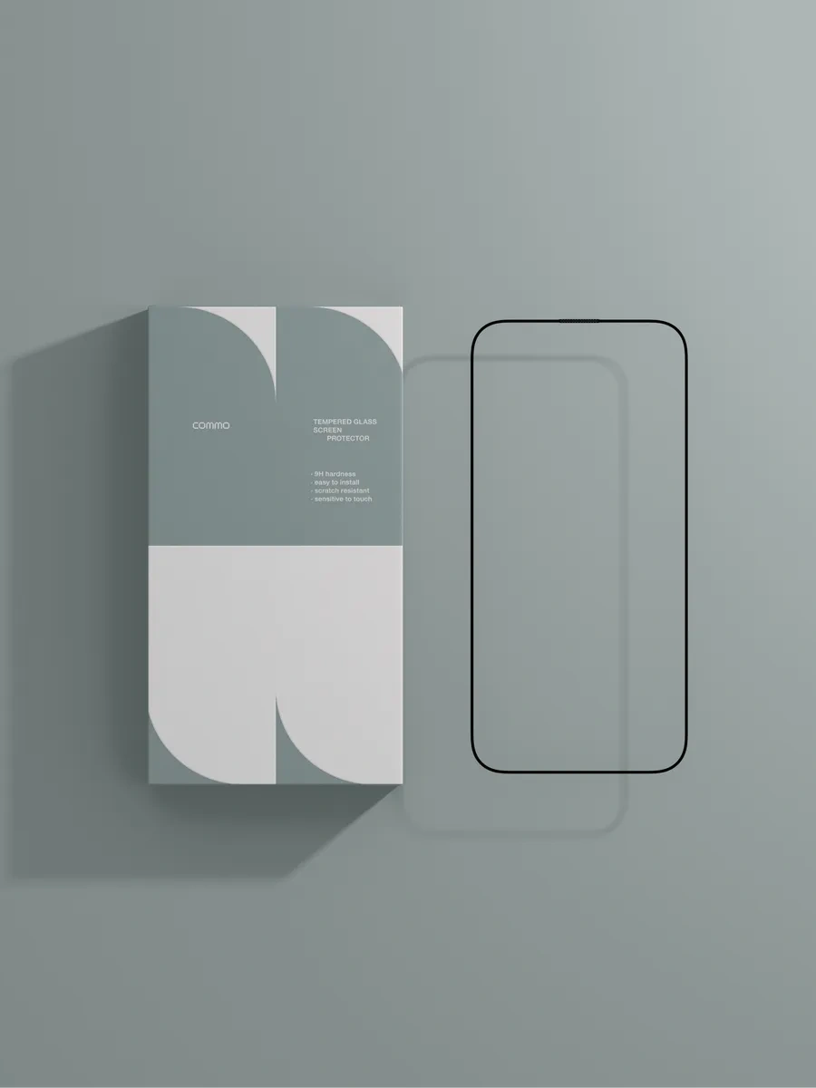 Commo Apple İphone 15 Pro İçin Koruyucu Cam Aplikatörlü 223417621