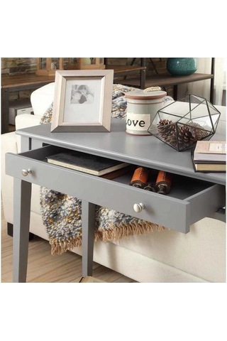 Wooding 100 Cm Çekmeceli Masif Gri Lake Bonamy Dresuar Gri